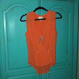 100% silk Greylin tank